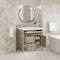 James Martin Vanities 36'' Single Vanity, Whitewashed Oak w/ 3 CM White Zeus Quartz Top 424-V36-WWO-3WZ - alternate 2